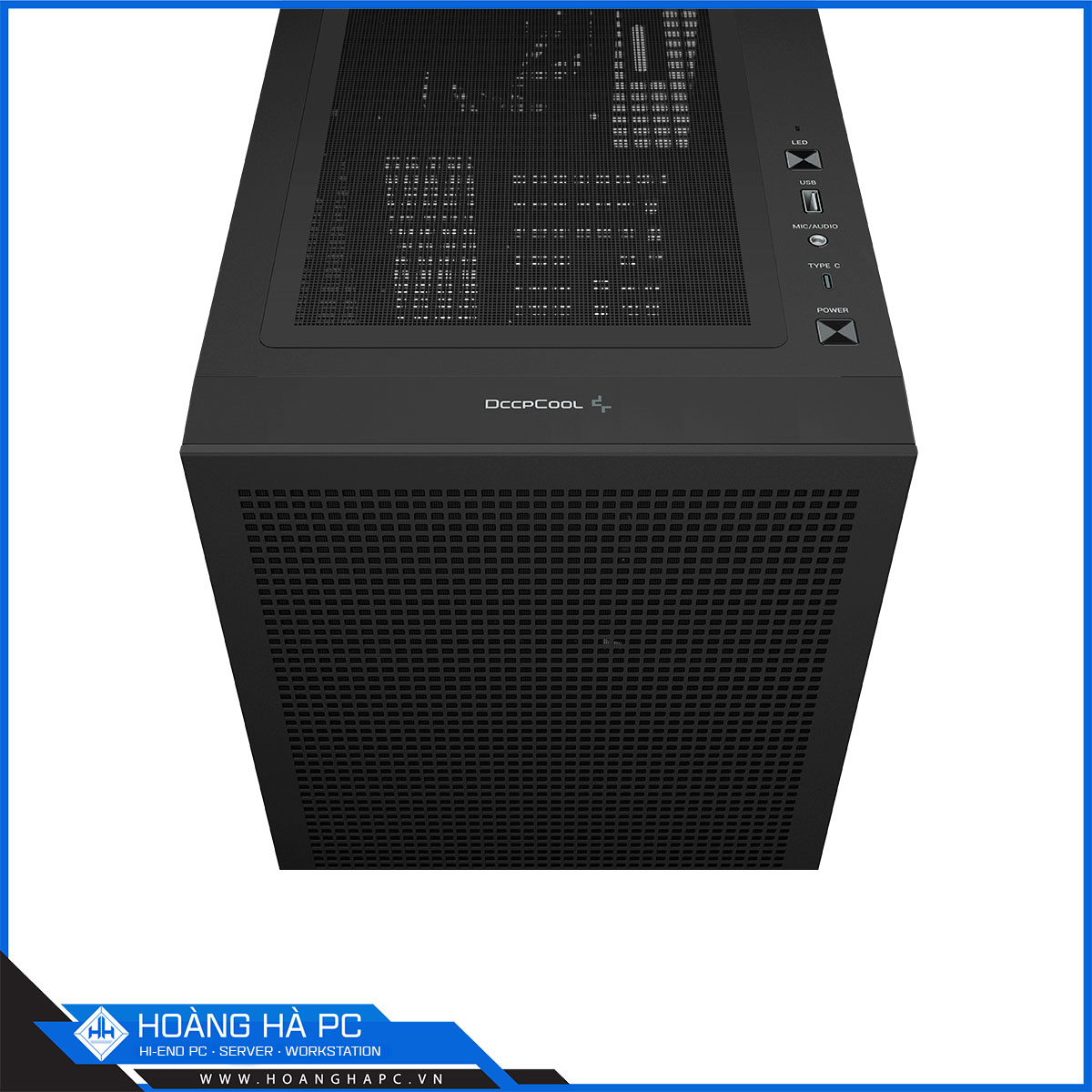 Vỏ case Deepcool CH560 DIGITAL Black - 4 FAN ARGB-5