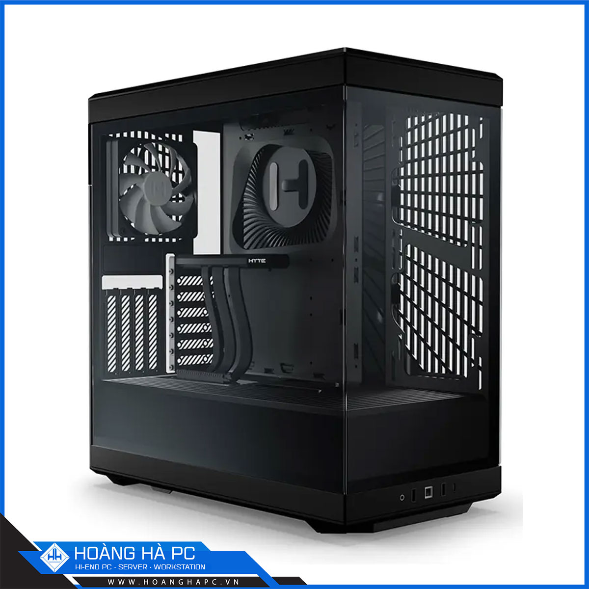 Vỏ case Hyte Y40 Black - Mid Tower ATX