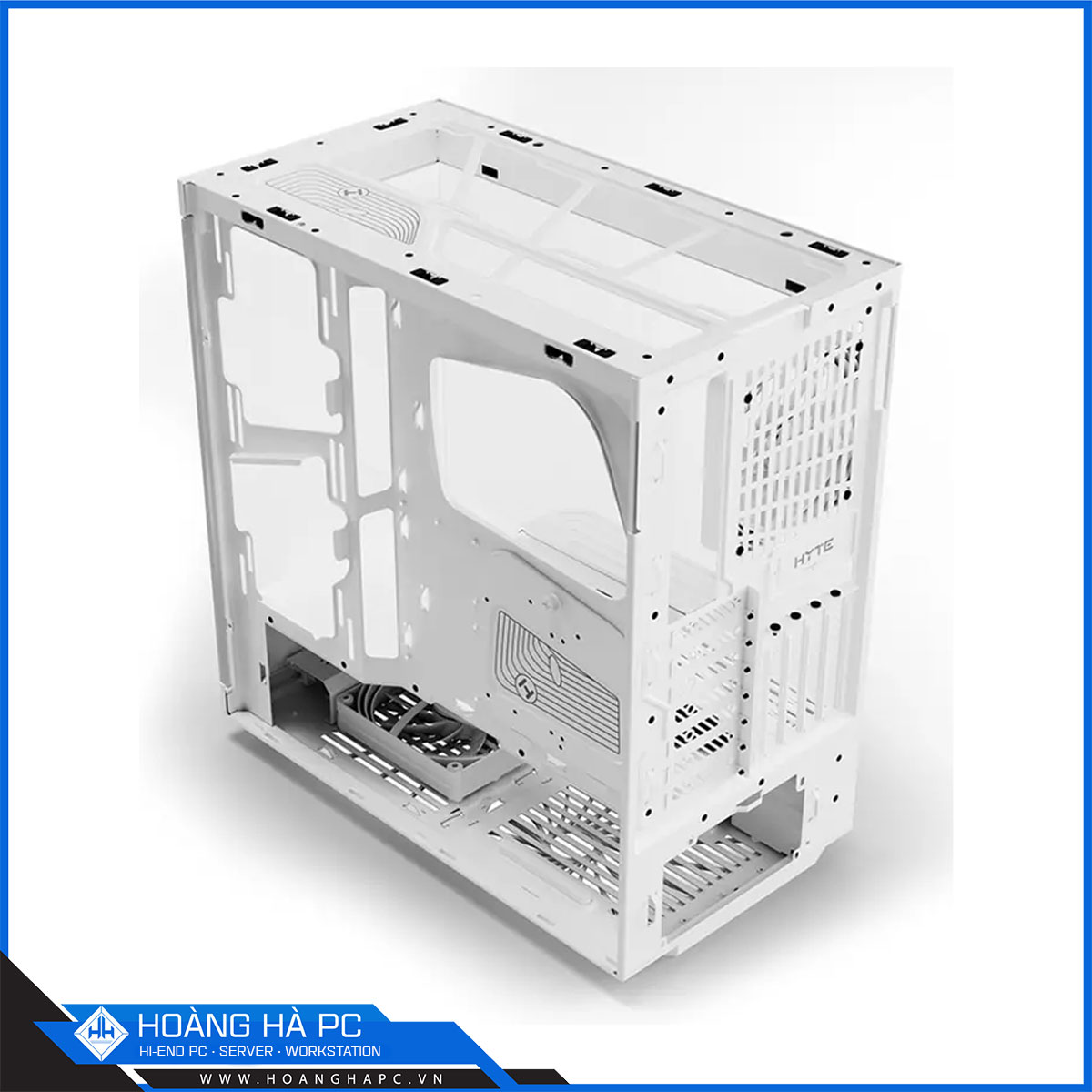 Vỏ case Hyte Y40 Snow White - Mid Tower ATX-6