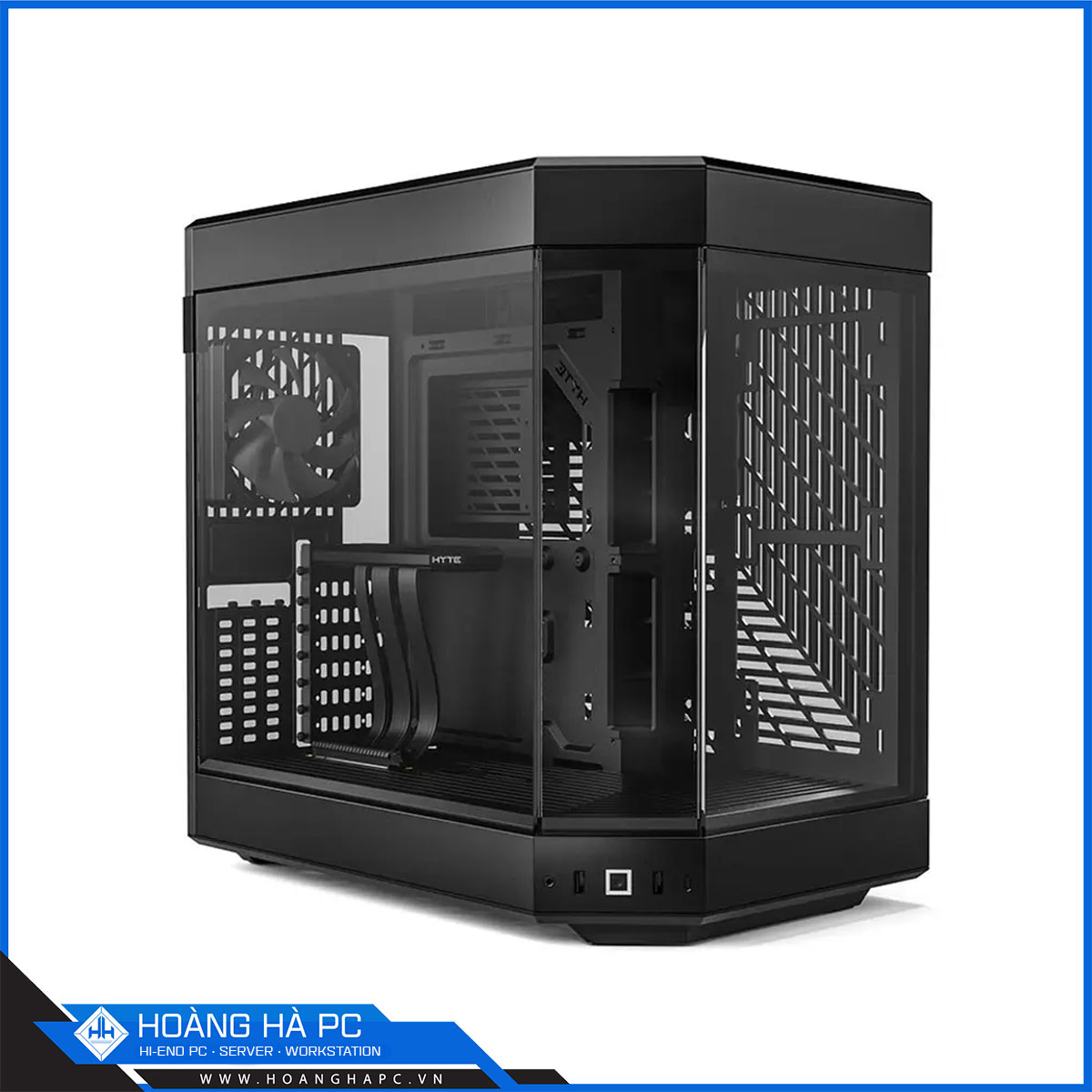 Vỏ case Hyte Y60 Black - Mid Tower ATX-6