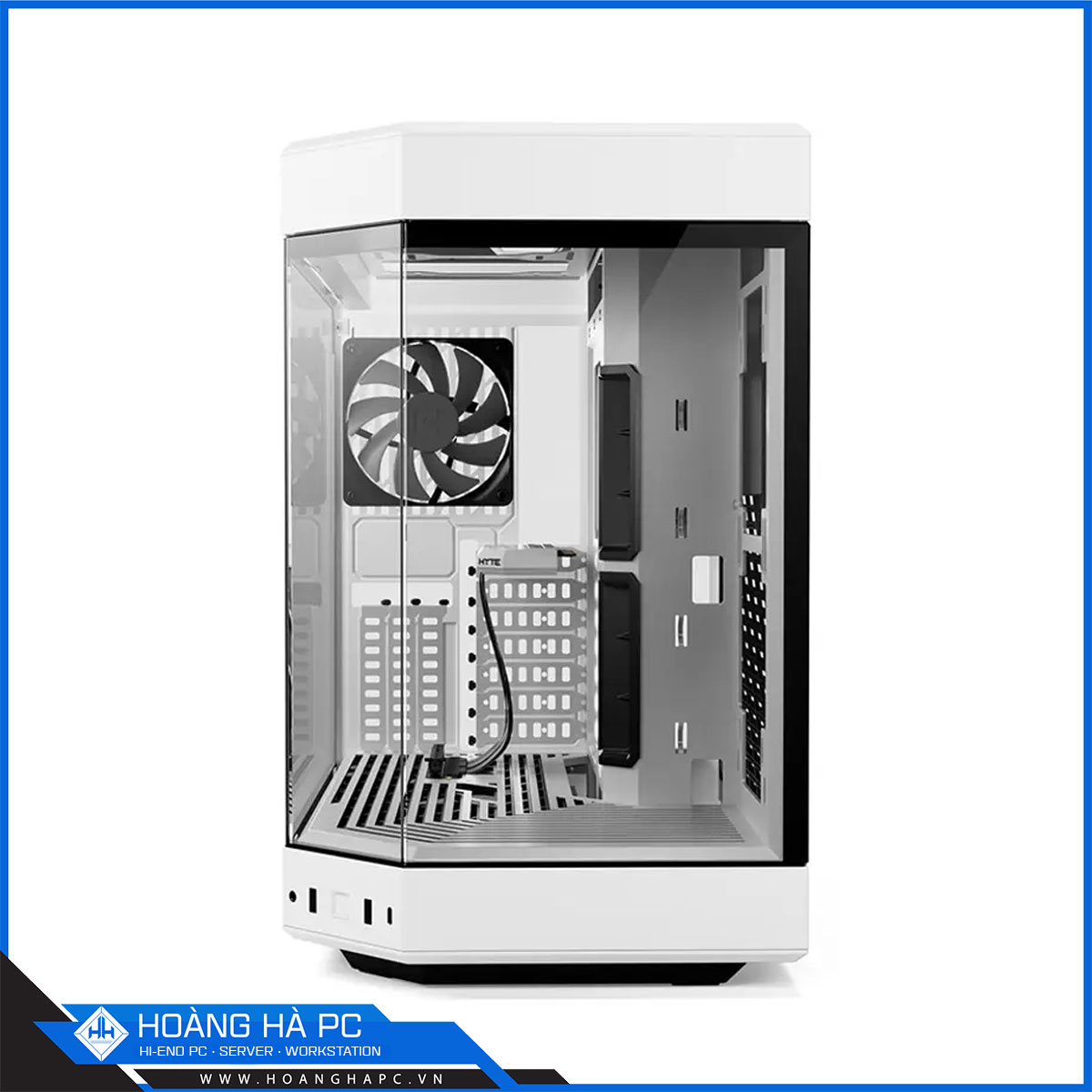 Vỏ case Hyte Y60 Snow White - Mid Tower ATX-2