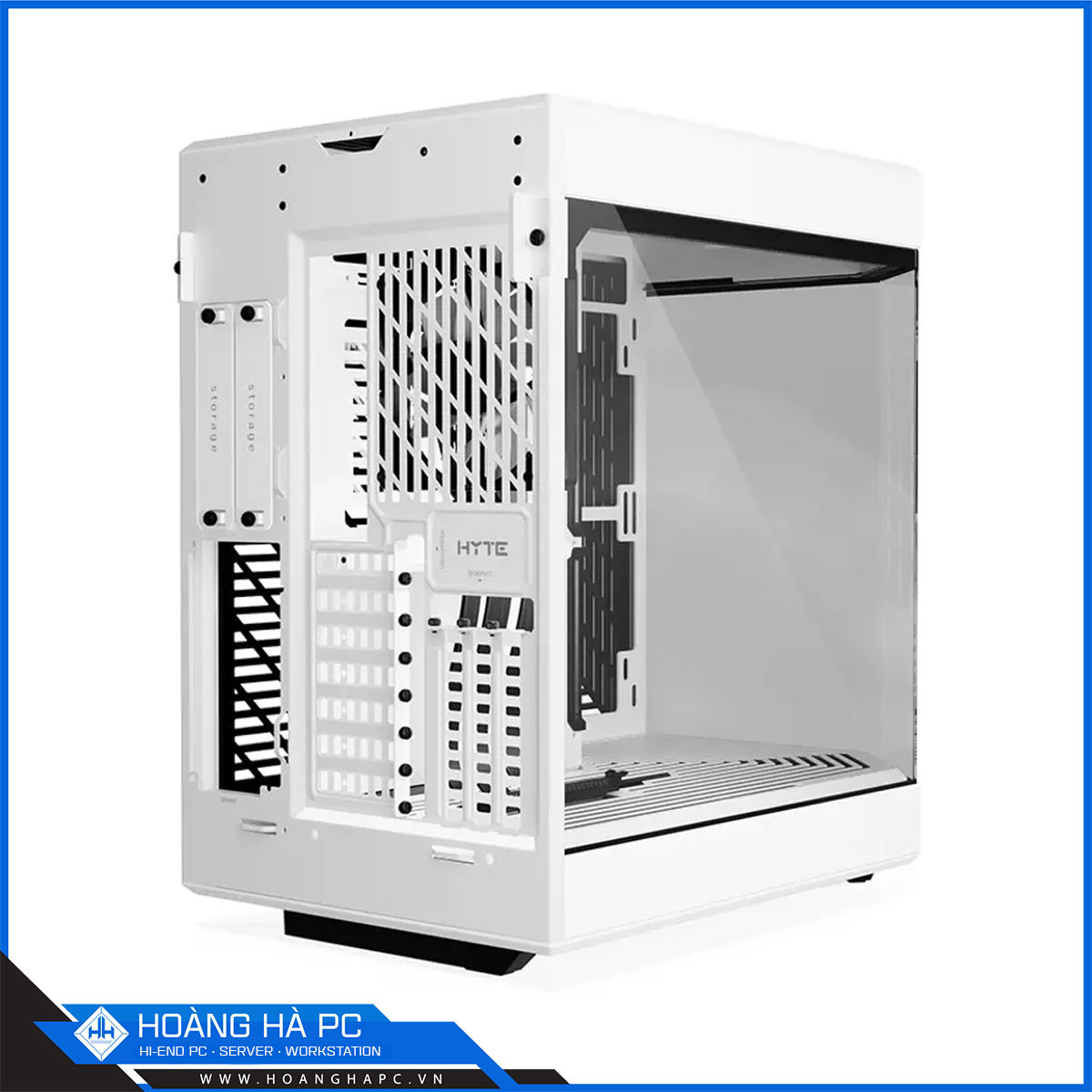 Vỏ case Hyte Y60 Snow White - Mid Tower ATX-6