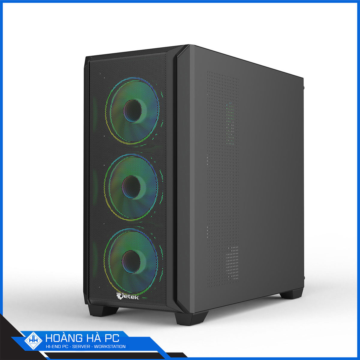 Vỏ Case JETEK CSGO2 - Z7 Black (Mid Tower/ Màu Đen) -  3 FAN-3