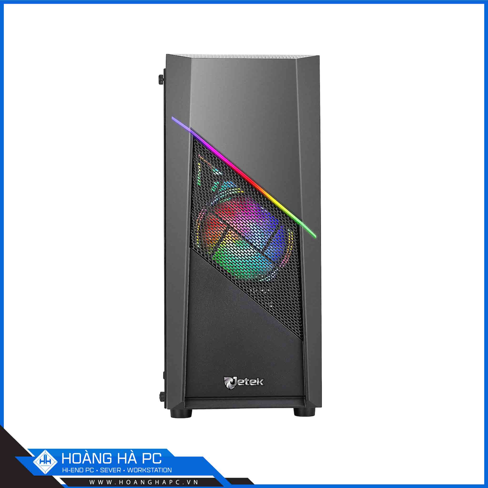 Vỏ Case JETEK SQUID A1 (Mid Tower/Màu Đen) - 1 FAN-3
