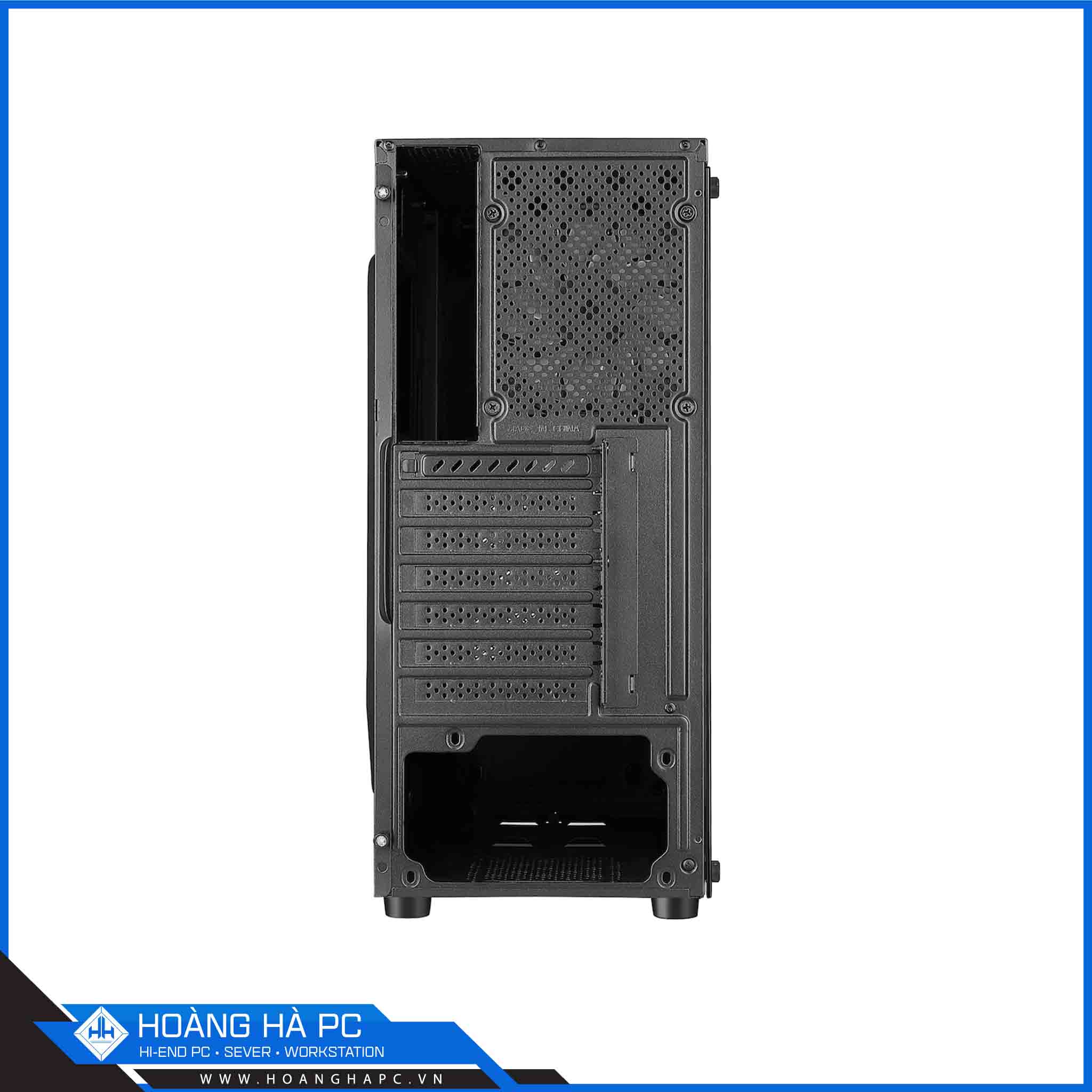 Vỏ Case JETEK SQUID A1 (Mid Tower/Màu Đen) - 1 FAN-6