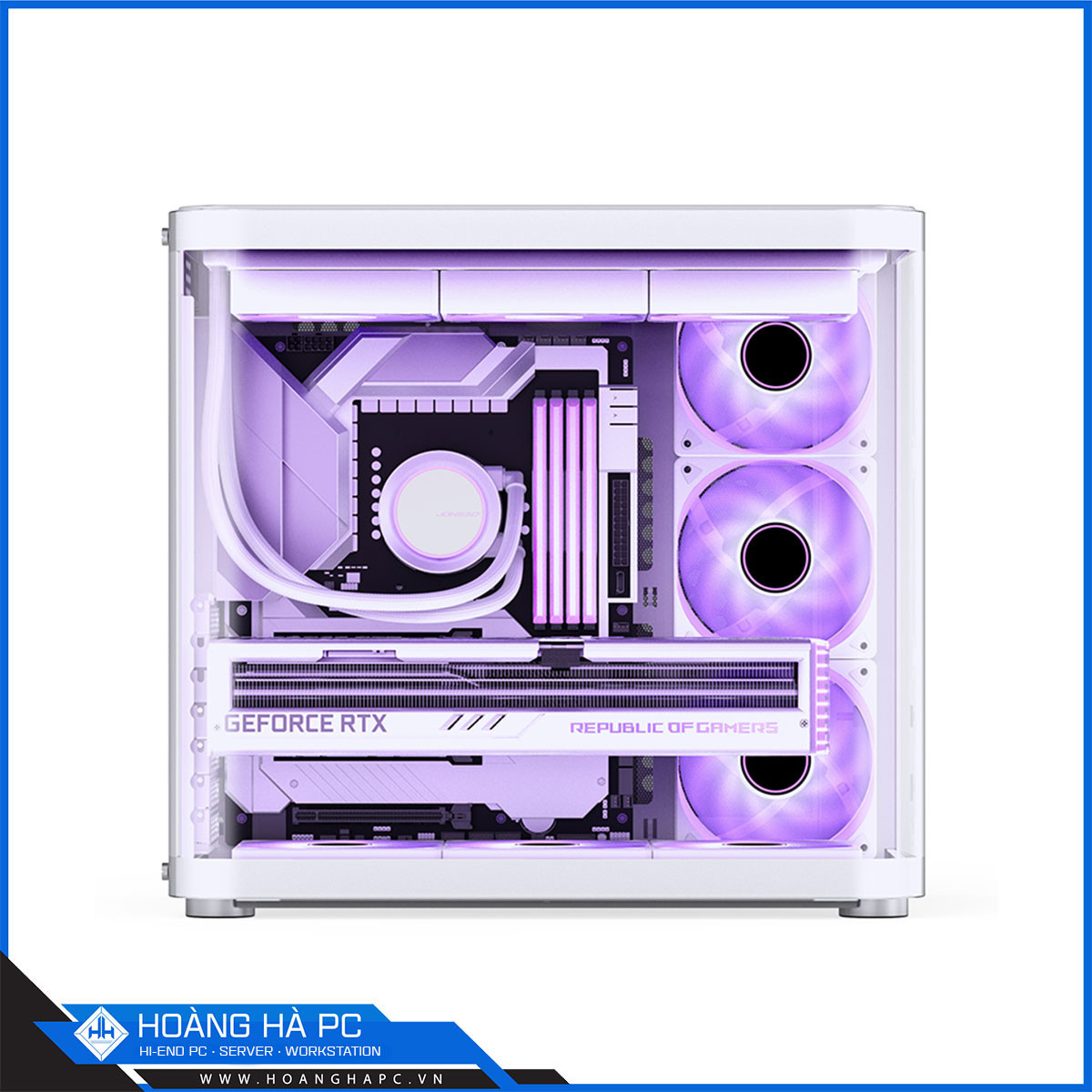 Vỏ case Jonsbo TK-2 (Mid Tower/ Màu Trắng)-5