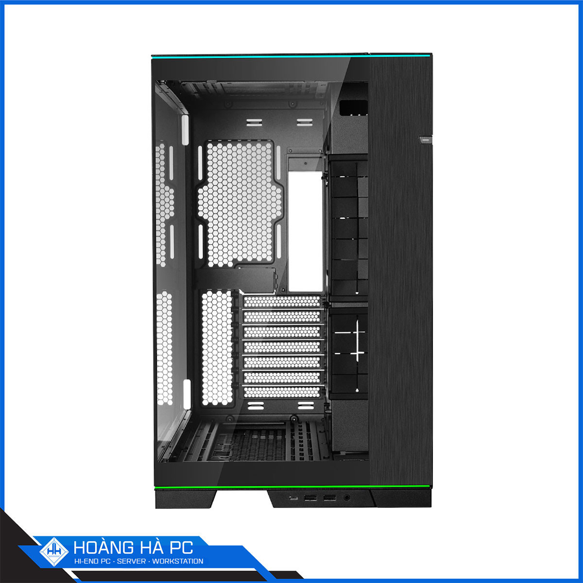 Vỏ case Lian Li O11D EVO RGB Black - No Fan-4