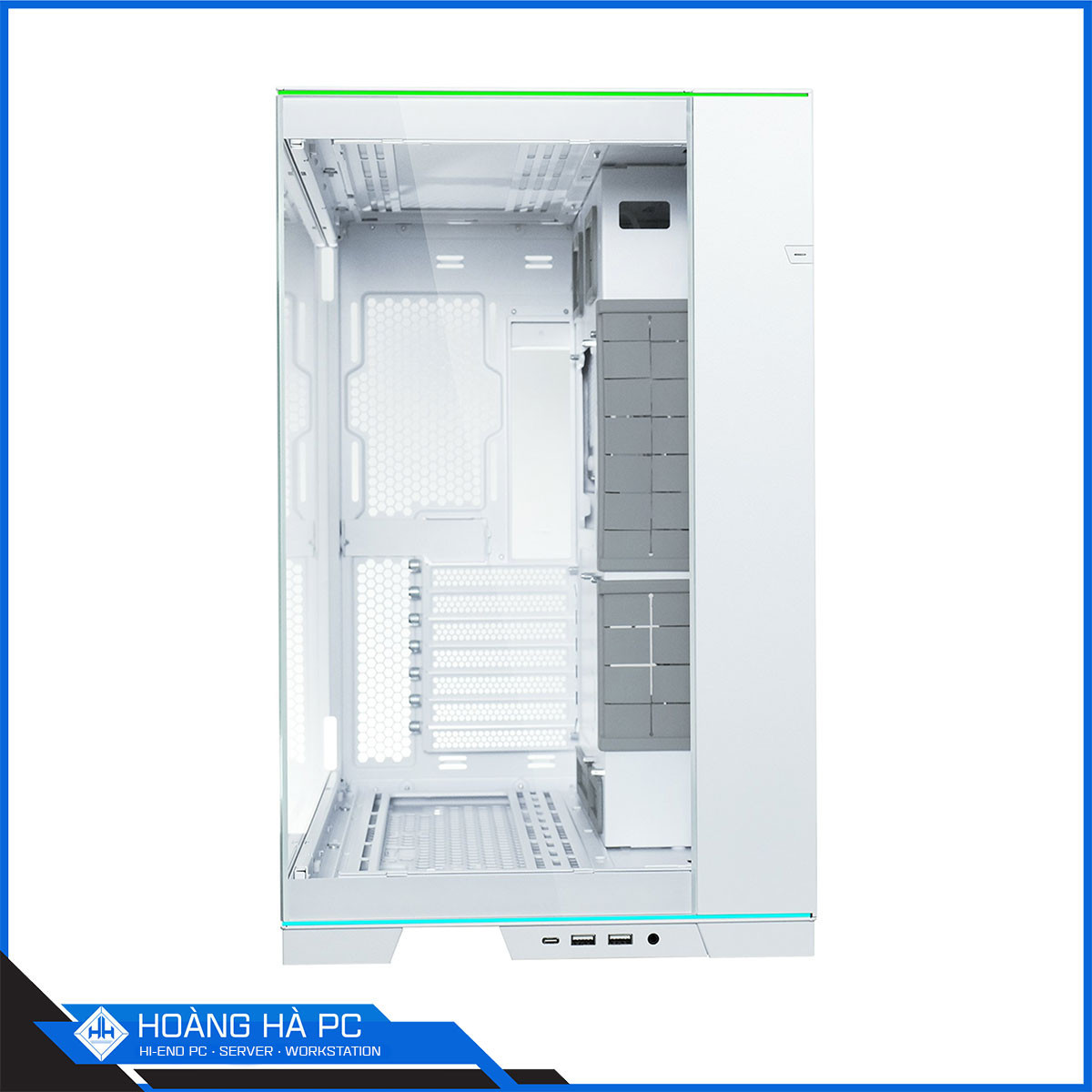 Vỏ case Lian Li O11D EVO RGB White - No Fan-4
