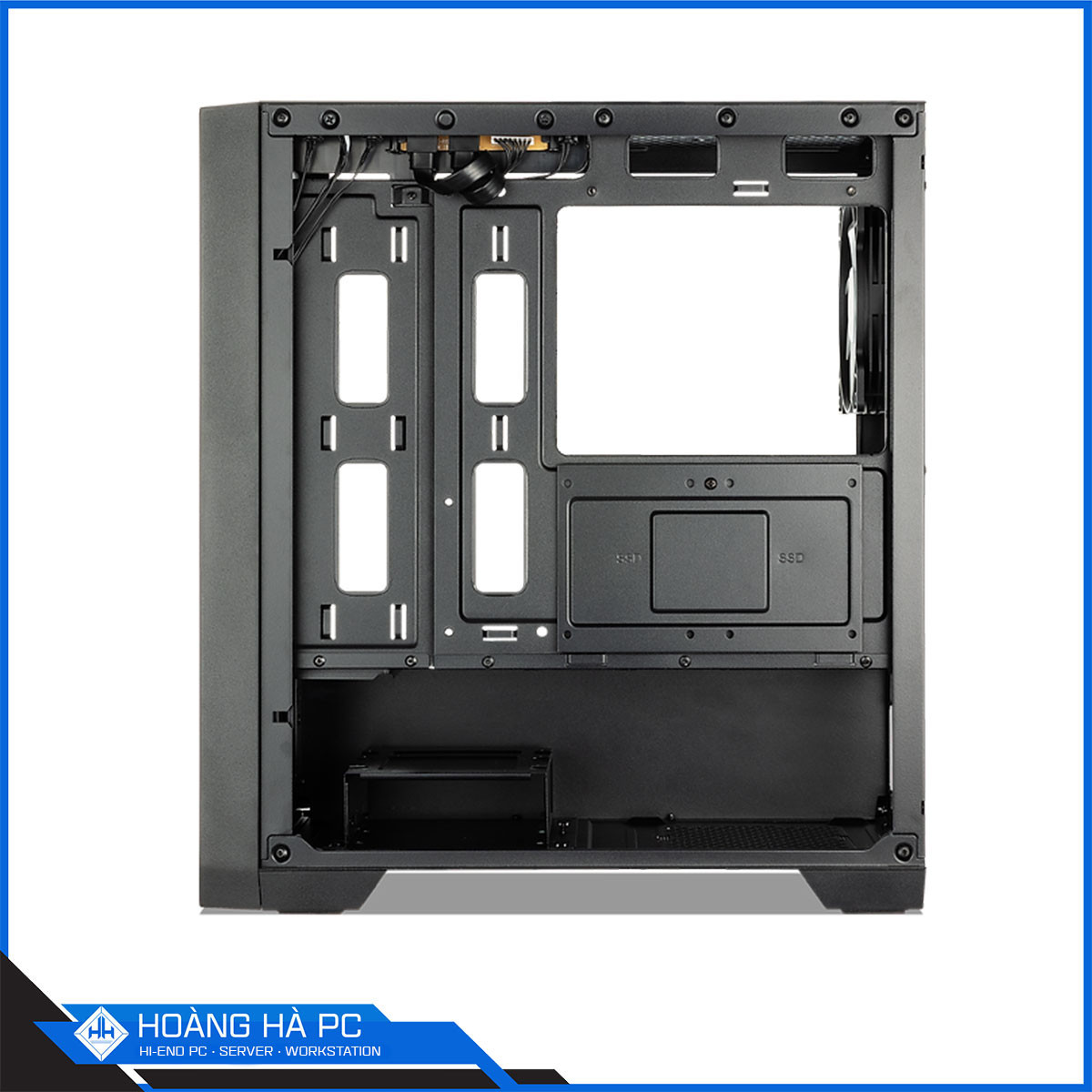 Vỏ case MIK MORAX Black - 3 FAN (Mid Tower/ Màu Đen)-6
