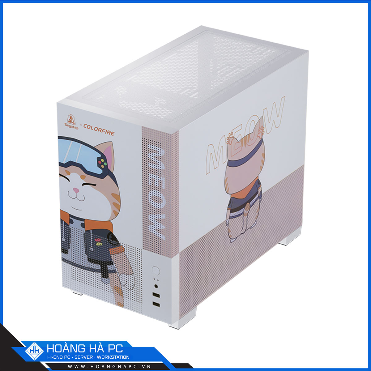 Vỏ case Segotep Memphis-S Meow (Mini Tower/ No Fan)-4