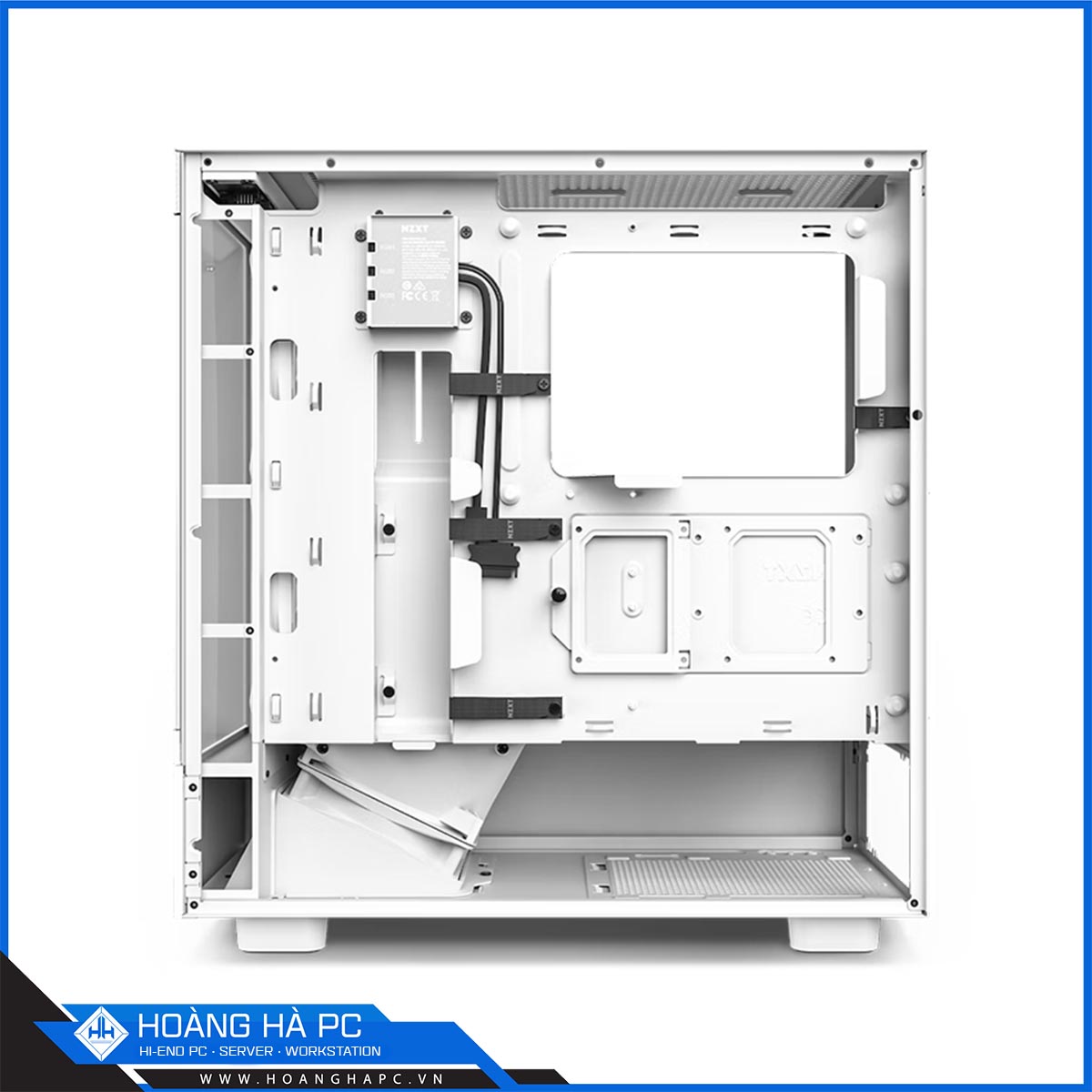 Vỏ máy tính NZXT H5 Elite White (CC-H51EW-01) (Mid Tower/Màu Trắng)-4