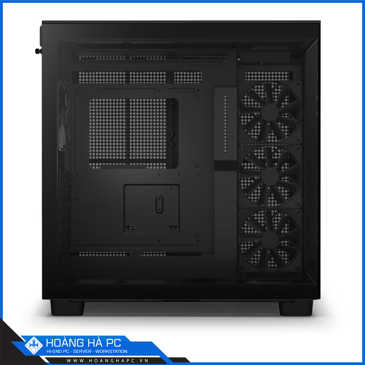 Vỏ máy tính NZXT H9 Flow Black (Mid Tower/Màu Đen/ 4 Fan)-6